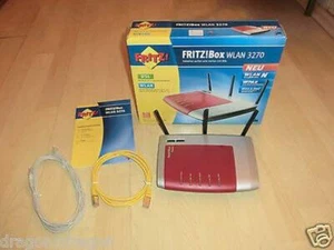 AVM Fritz!Box WLAN 3270 DSL WLAN Router, VoIP, DEFEKT, kein DSL-Empfang - Bild 1 von 1