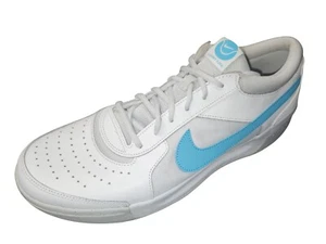 Nike Zoom Court Lite 3 uomo bianco/blu baltico polvere fotonica (DV3258 100) - TAGLIA 14 - Foto 1 di 12