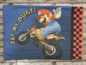 Funda de almohada oficial para Nintendo Wii MarioKart tamaño estándar Luigi - Imagen 1 de 3