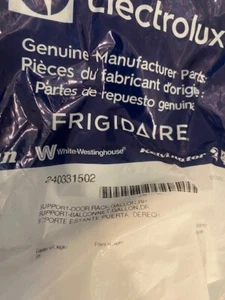 New Genuine OEM Electrolux Frigidaire Refrigerator Door Bin Support 240331502 - Picture 1 of 1
