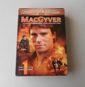 MacGyver First Season DVD Set Action Adventure Mystery Detective 80's TV Show - Picture 1 of 3