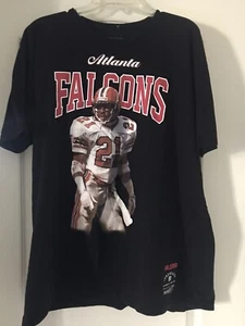 Deion Sanders Atlanta Falcons Sideline Mitchell & Ness Throwbacks 2XL T-Shirt - Picture 1 of 5