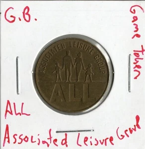 Game Token Reino Unido Associated Leisure Group TODO - Imagen 1 de 2