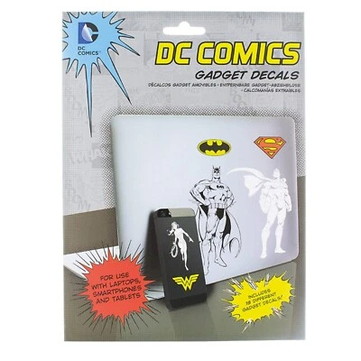 DC Comics Gadget Decals 18 Stickers for Laptops Tablets and Phones - Image 1 of 4