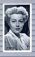 LANA TURNER - MOVIE STAR TRADING CARD - KWATTA FILM STARS SER B - 1947 #B121