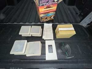 (8-Pack KIT) Kerr Lighting Deck Lights  (4" x 3")  - For Decks,  Docks & Stairs - Picture 1 of 5