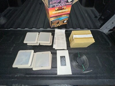 (8-Pack набор) Kerr освещение палубы огни (4 "x 3") - для палуб, доков и лестниц - Изображение 1 из 4