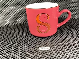 Opalhouse Tazza in gres monogramma ""S"" IN7351 - Foto 1 di 6
