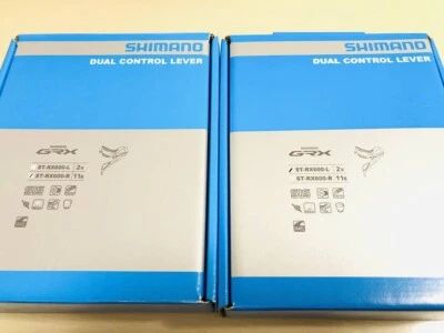 NEW Shimano ST-RX600 2x11s GRX Hydraulic Shift Brake Levers Shifters L+R - Image 1 of 3