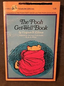 Vintage 1979 The Pooh Get-Well Book Virginia H. Ellison/A.A. Miles. Dell Special - Picture 1 of 23
