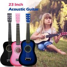 Basswood Acoustic Guitar With Pick For Beginner Children 12 Frets 6 Strings Tool