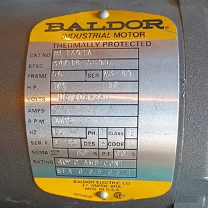 Baldor RL1301A Electric Motor's New in the box - Picture 1 of 9
