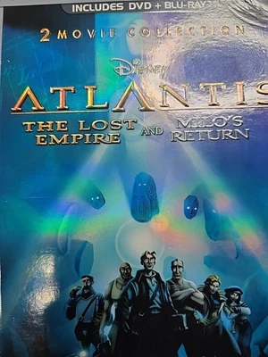 ATLANTIS The Lost Empire/Milos Return 2-Movie Blu-Ray DVD Blu-Ray  - image 1 of 4