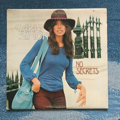 Carly Simon – No Secrets - Vinyl (Elektra EKS‑75049, 1972) VG+ w/ Lyrics Insert - Image 1 of 4