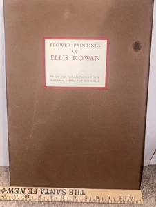 Vintage Book FLOWER PAINTINGSOFELLIS ROWAN Australia Large - Bild 1 von 8