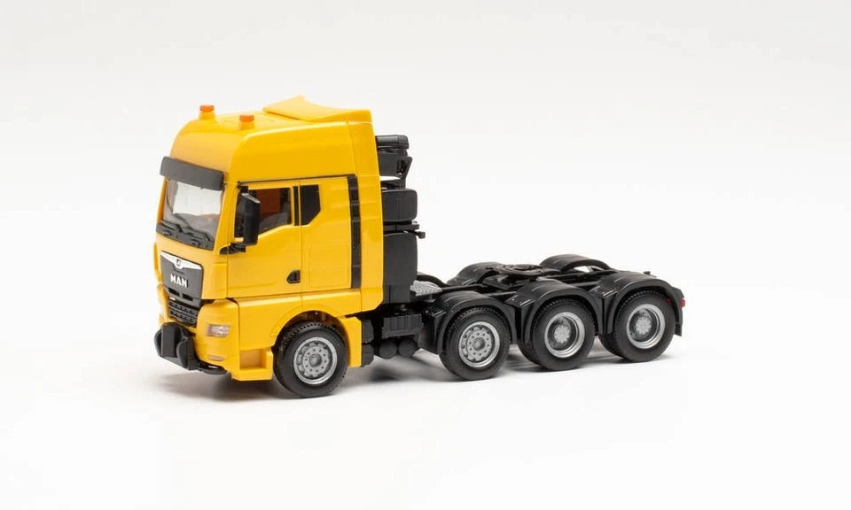 HERPA, MAN TGX GX 8x4 giallo, 1/87,  HER313537 - Immagine 1 di 1