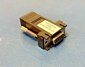 DB9 Female to RJ45 adapter - ID Tech 3750 Download Dongle - PN 220-1275-00 - Picture 1 of 5
