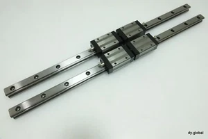 Router CNC SKF usado LLTHC25U + 640 mm rodamiento lineal guía LM 2R4B - Imagen 1 de 10