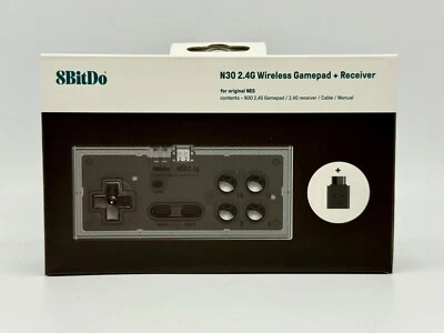 8BitDo N30 2.4G Wireless Gamepad inkl. Receiver für NES/Nt mini NEU & OVP - Bild 1 von 2