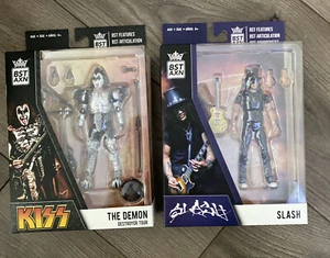 The Loyal Subjects KISS Guns N Roses BST AXN slash and The Demon figures new - Picture 1 of 11