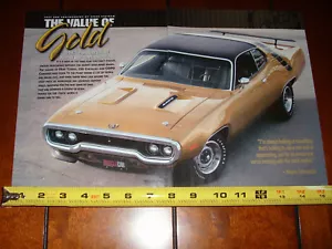PLYMOUTH ROAD RUNNER 440 1971 CONFEZIONE DA SEI - ARTICOLO ORIGINALE 2007 - Foto 1 di 12