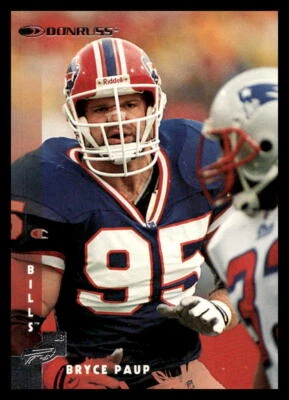 1997 Donruss #131 Bryce Paup   Buffalo Bills - Image 1 of 2