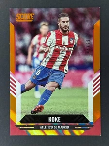 2021-22 Panini Score Soccer #171 Koke Orange Lava /99 - Picture 1 of 2