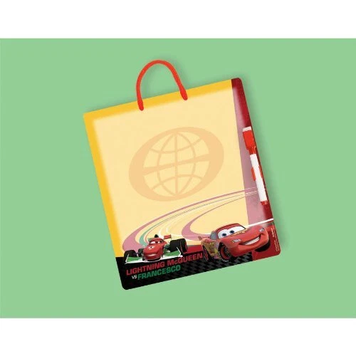 Cars 2 Película Disney Pixar Carrera Carreras Fiesta de Cumpleaños Favor Tablero de Borrado en Seco Foto 1 de 1