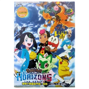 DVD Anime Pokemon Horizons the Series (Vol.1-45 End) English Dubbed All Region - Imagen 1 de 9