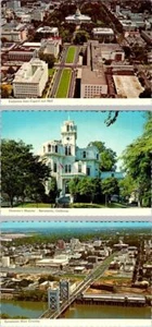 3~4X6 Postcards Sacramento CA California CAPITOL~GOVERNOR'S MANSION~RIVER BRIDGE - Picture 1 of 7