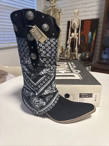 Dingo Women's Rhapsody Western Boot - DI194-BLACK Size 11 M - Bild 1 von 14