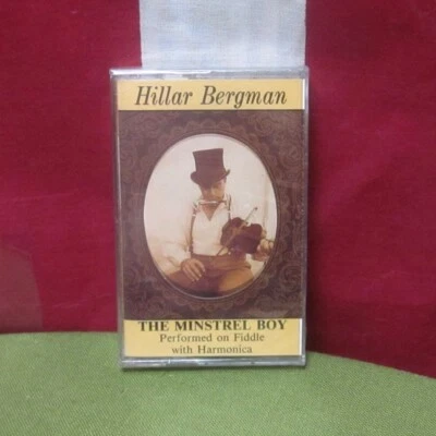 HILLAR BERGMAN cassette tape Minstrel Boy 1991 fiddle & harmonica NWT  Foto 1 de 2