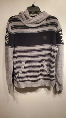 PARISH NATION GRAY PULLOVER HOODED SWEATSHIRT MENS SIZE M - Image 1 of 4