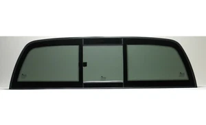 Fits: 1997-2011 Dodge Dakota Pickup Manual Slider Back Glass Rear Window - Picture 1 of 8