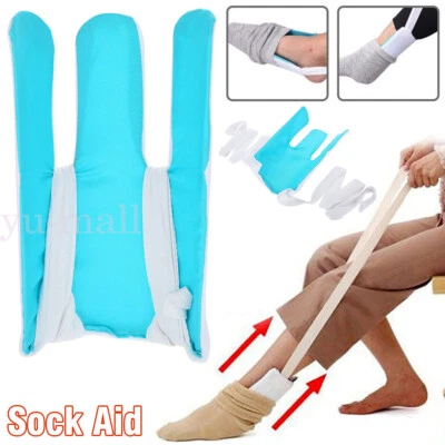 Sock Aid Easy On And Off Stocking Slider Pulling Assist Device Compression Sock - image 1 of 4