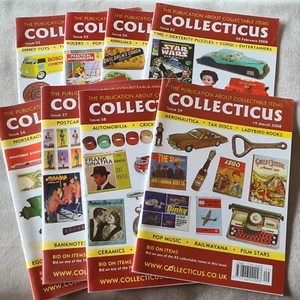 Collecticus (Collectable Items Auction Magazine) 2008, 8 issues numbers 52 - 59 - Picture 1 of 4