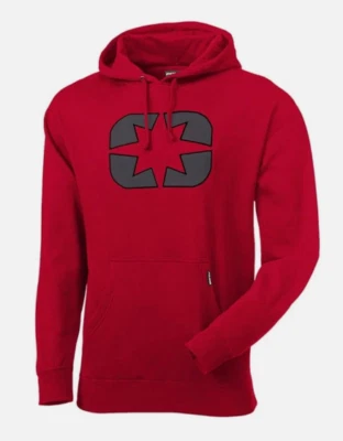 POLARIS MEN'S ICON HOODIE RED MEN'S POLARIS PULLOVER HOODED SWEATSHIRT NEW - Image 1 of 4