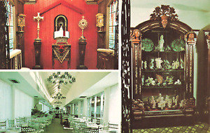 Fort Lauderdale Postcard Florida Creightons Restaurant Antique Museum Vintage