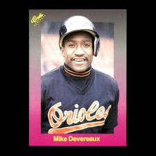 Mike Devereaux 1989 Classic Travel Baltimore Orioles #181 R320J 25