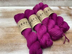Lot of 4 West Yorkshire Spinners Croft Shetland Wool ARAN Yarn 568 Ollaberry - Picture 1 of 3