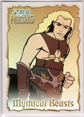 XENA & HERCULES: THE ANIMATED ADVENTURES MYTHICAL BEASTS INSERT B6 CENTAUR - Image 1 of 2