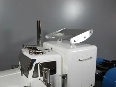 Aluminum 13.1cm Roof Spoiler Wing Tamiya R/C 1/14 King Grand Hauler Globeliner - Image 1 of 4