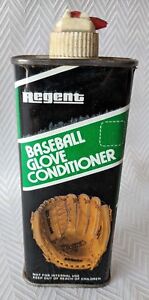 REGENT Baseball Glove Conditioner Oil Can - 4.5 OZ - U.S.A. - 09620