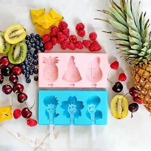 Cell Popsicle Molds Silicone DIY Frozen Ice Cream Mold Ice Lolly Pop Maker - Picture 1 of 11