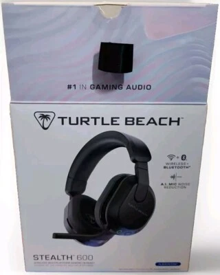 Gen 3 Turtle Beach Stealth 600 Wireless Playstation Gaming Headset Black - Image 1 of 4
