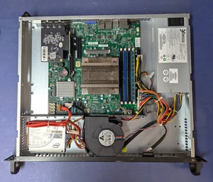 Ultimate OPNsense Router, Quad 2.5G/1G, Xeon V5 8GB ECC, Short 1U Supermicro X11 - Picture 1 of 6