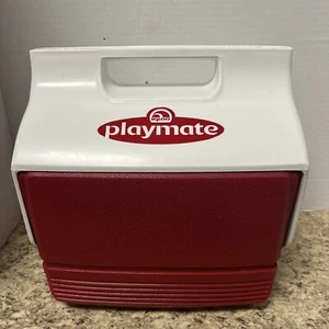 Igloo Playmate Lunchbox Red Insulated Cooler & New Igloo Iggy Commuter Cup - Picture 1 of 11