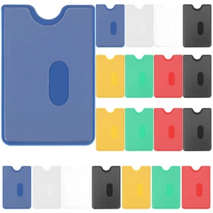 Portatarjetas con funda de placa de PVC de 42 piezas para coche protector de tarjeta de identificación estuche - Imagen 1 de 12