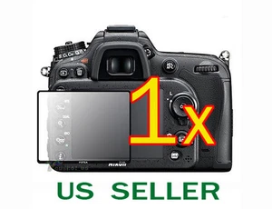 1x Nikon Digital SLR D7100 D7200 Camera Clear LCD Screen Protector Guard Shield - Picture 1 of 1