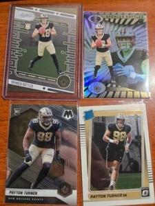 New Orleans Saints 4 Card Panini Rookie Lot - Rattler/Turner - Picture 1 of 2